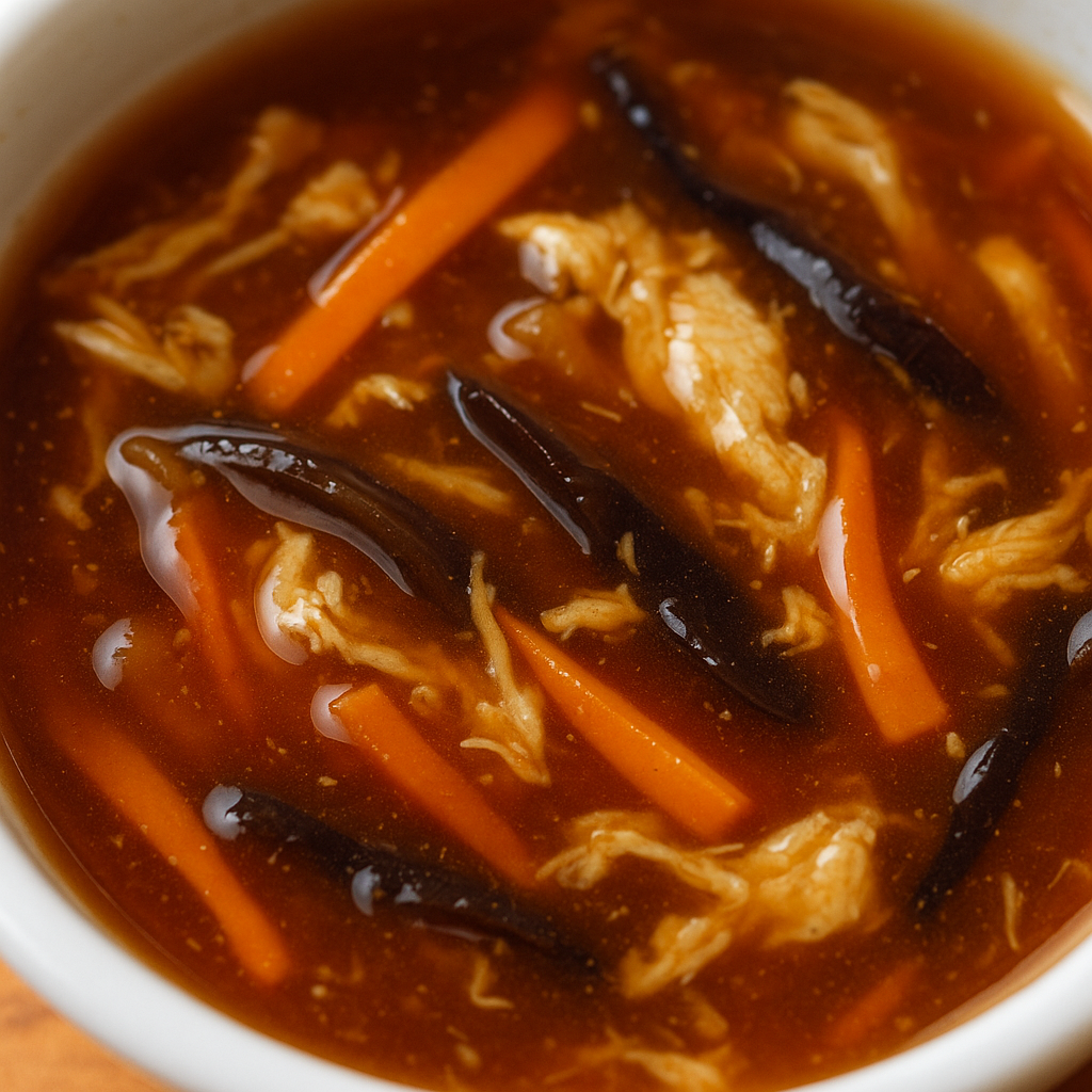 Potage aigre piquant
